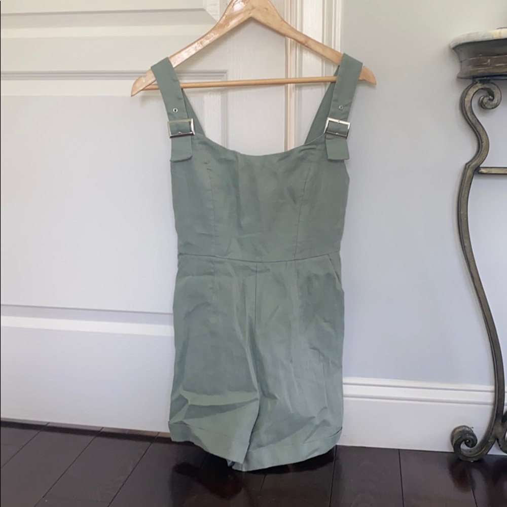 LF light green romper